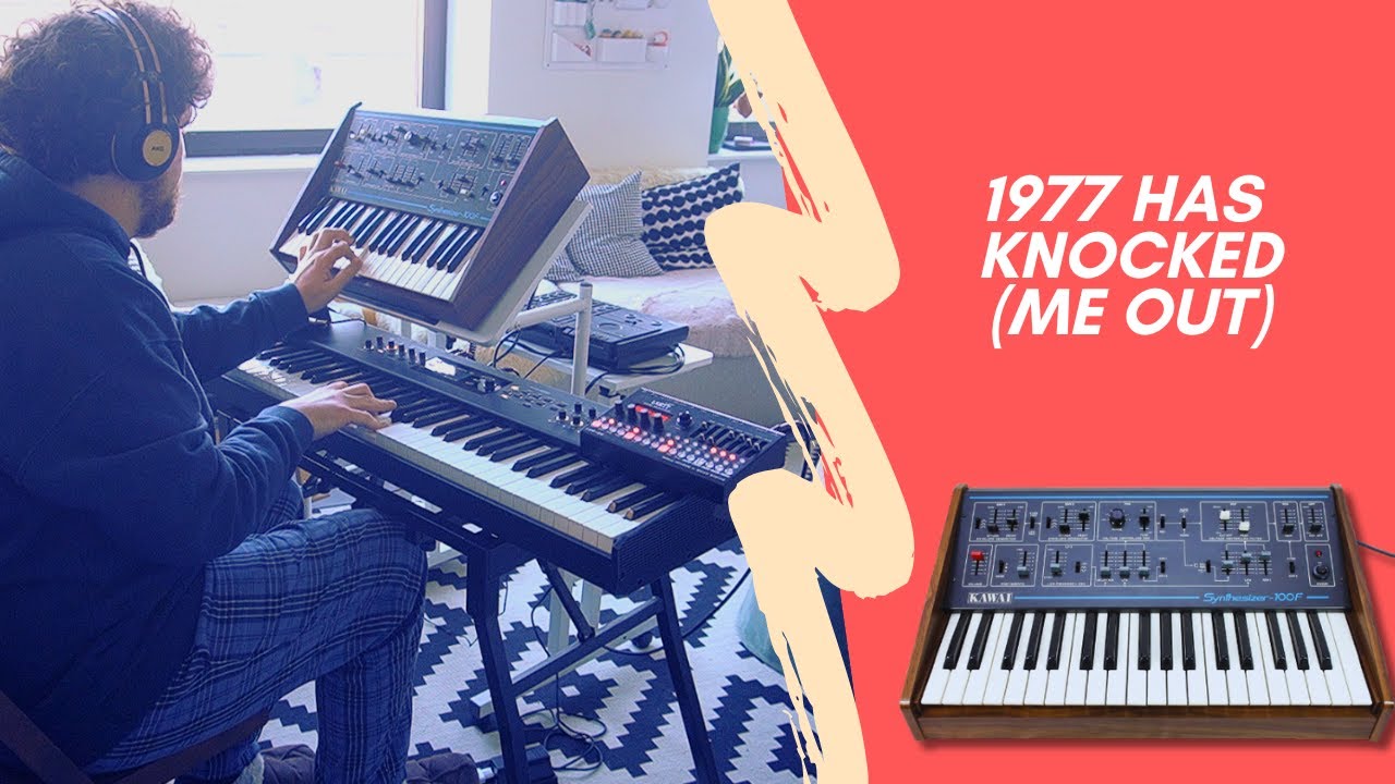 Hands-On Synth Bass on a 1977 Kawai S-100f