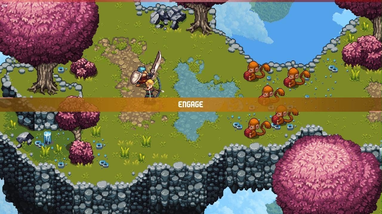 Chained Echoes: Kill 5 sky monkeys with only Egyl & Robb