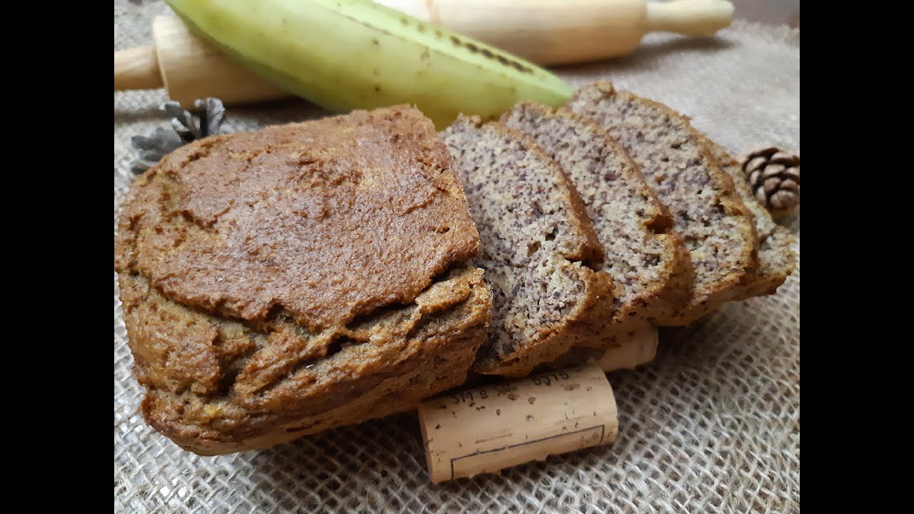 Como Hacer un Delicioso y Sano Pan de Plátano Verde (Fácil, Rápido y Libre de Gluten)