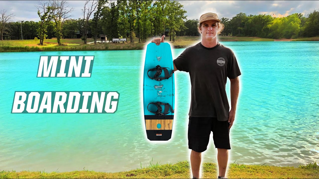 MINI BOARDING! - WAKEBOARDING