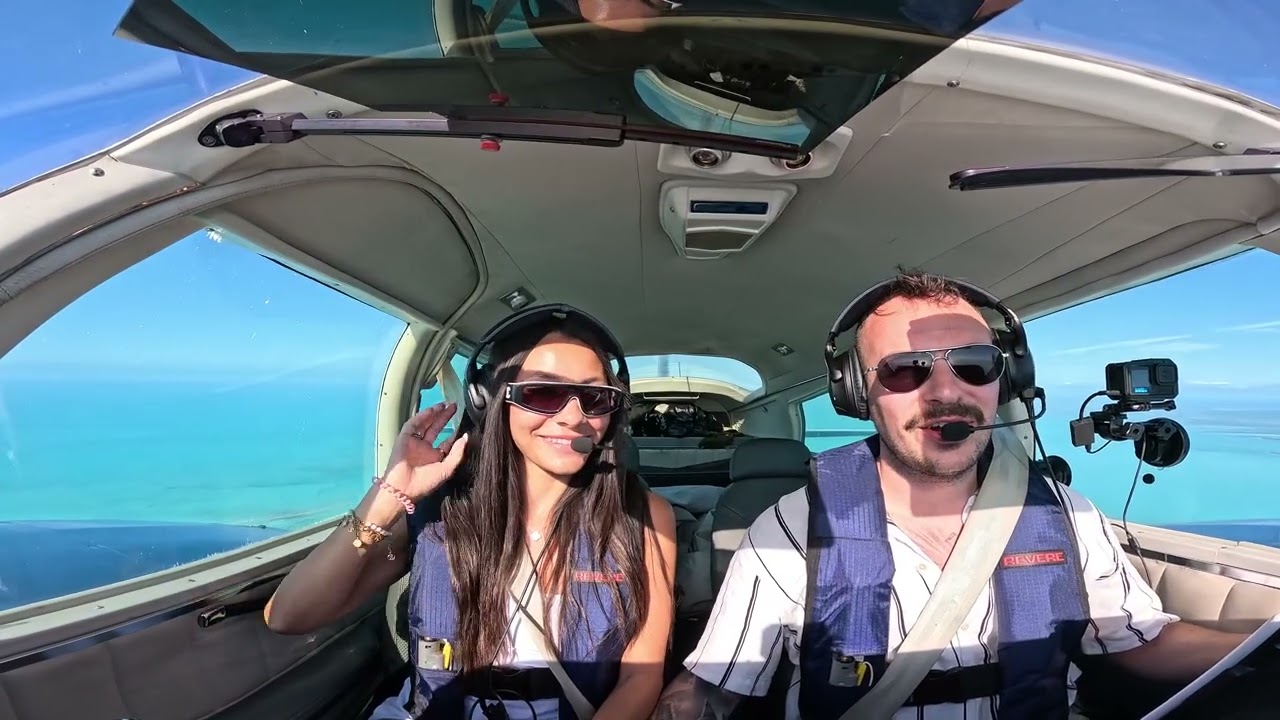 Vol privé aux Turks & Caïques  | Approche spectaculaire à Grand Turk