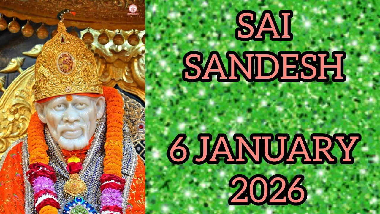 SAI SANDESH || 6 JANUARY 2026