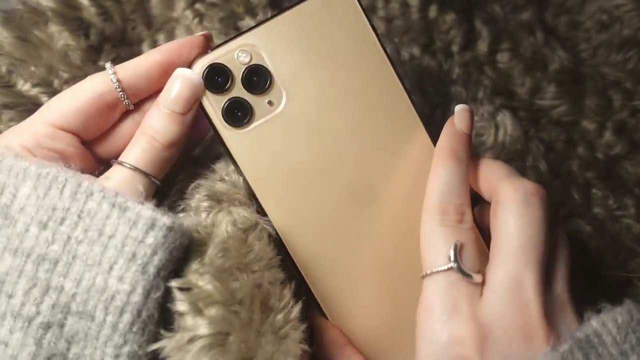 ASMR What's on my iPhone 11 Pro Max (whispered)  *iOS 14* iphone custom home screen aesthetic