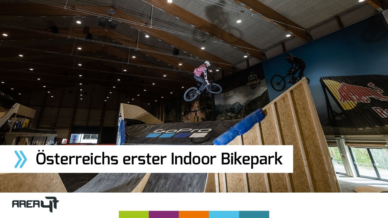 Österreichs erster Indoor Bikepark | AREA 47 - Tirol