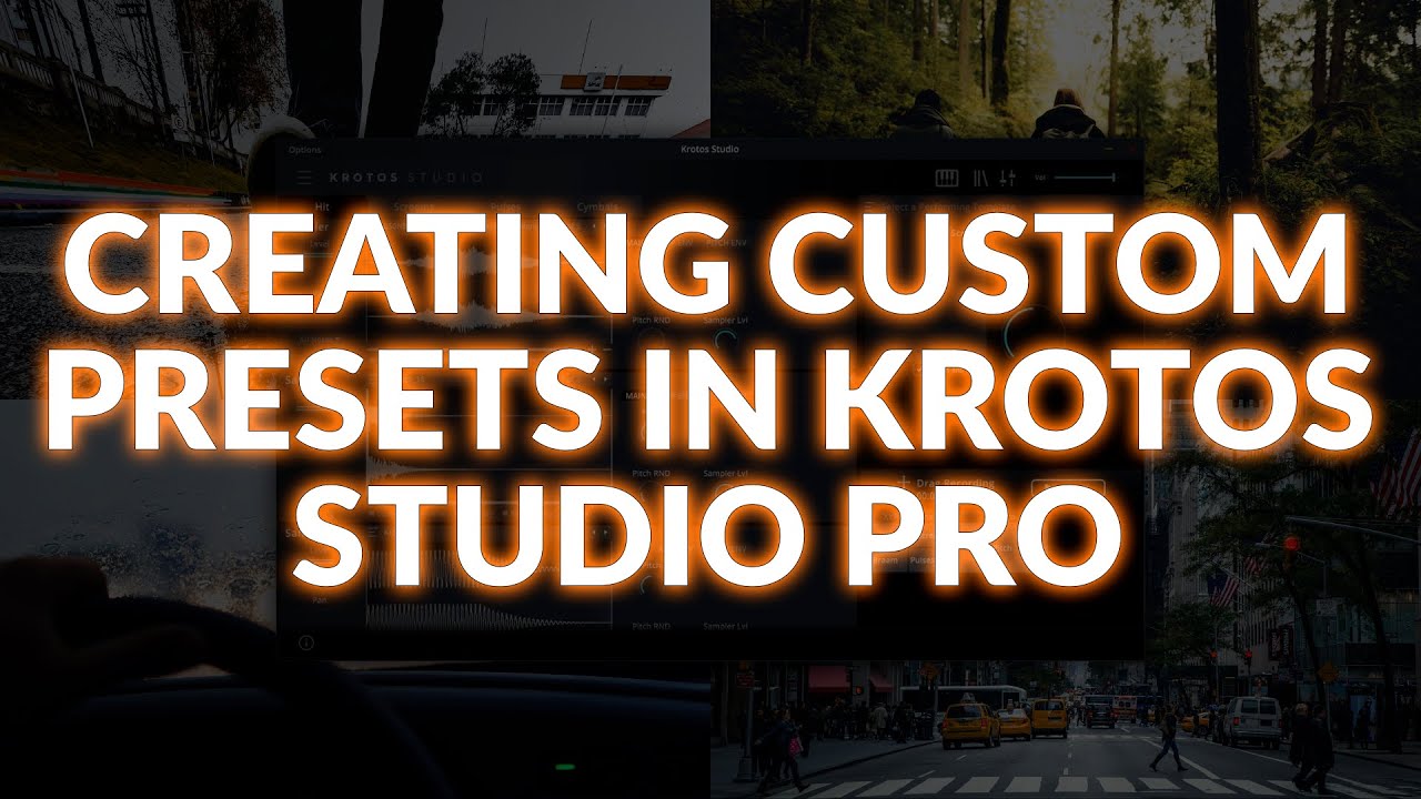 Создание пользовательских пресетов в Krotos Studio Pro