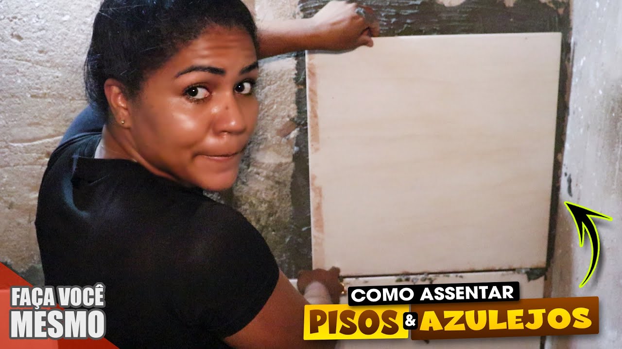 COMO ASSENTAR PISO E AZULEJO “CERÂMICA” SEM SEGREDO E DE FORMA SUPER FÁCIL – Faça Você Mesmo