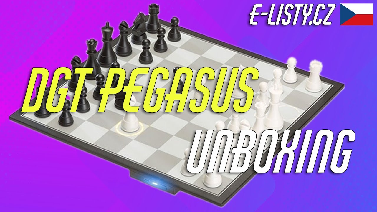 DGT PEGASUS - ONLINE CHESS [UNBOXING]