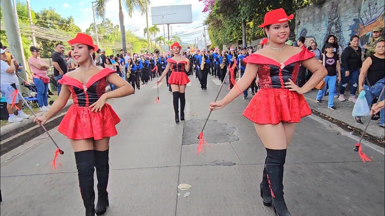 INCOA WOLVES MUSIC BAND ✨ Grandiosa presentación en el Desfile del Correo de Apopa 2025 🎊🎊