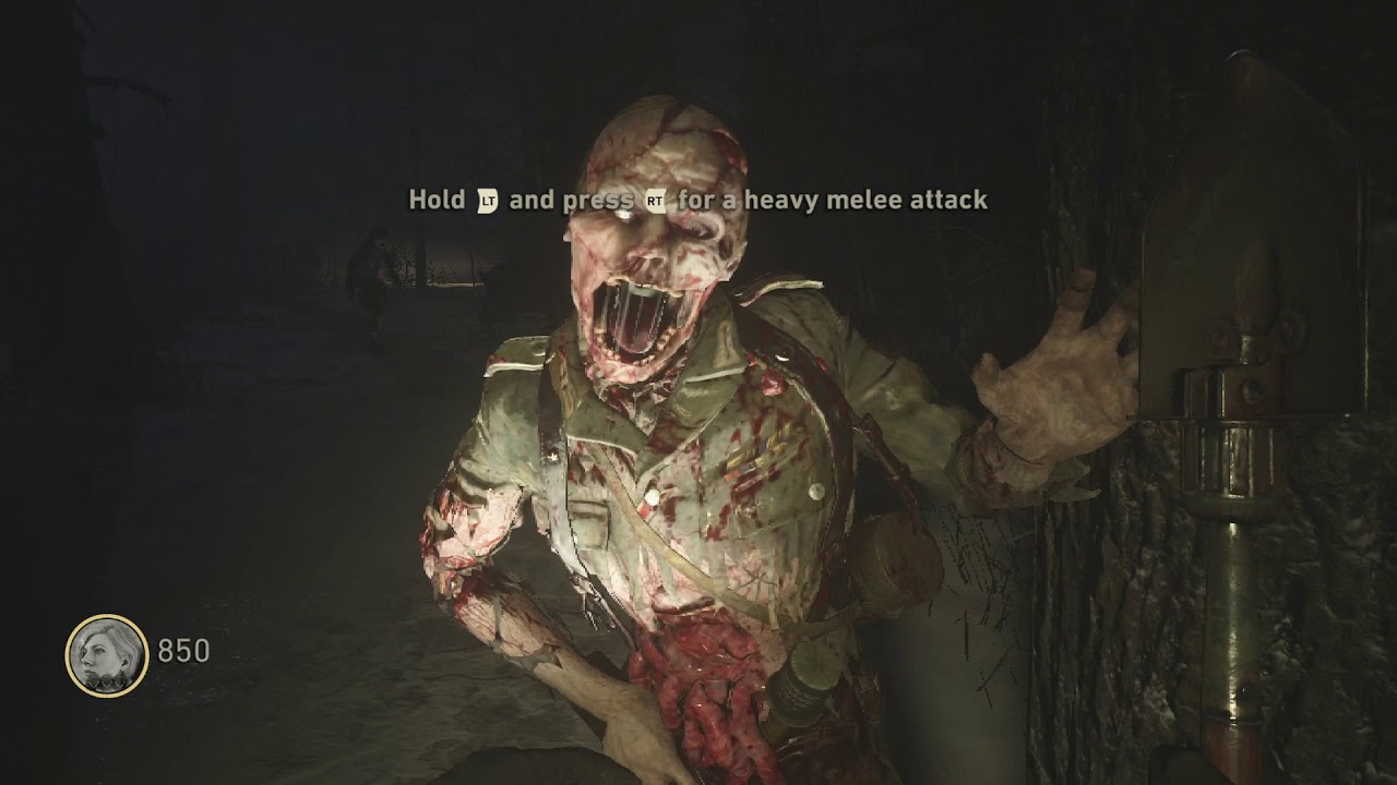 ZOMBIES First Look Call Of Duty WW2! (Full introduction Scene)
