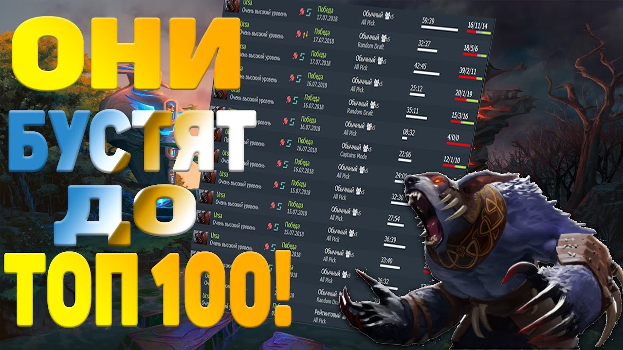 Они Бустят До Топ 100 [10Kmmr] /Лучшая Комбинация/ Gorgc & Notail.OG