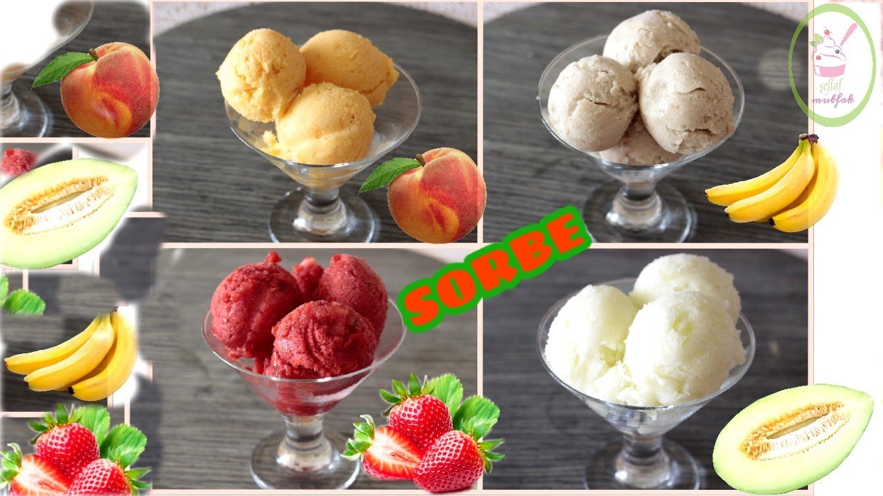 4 FARKLI MEYVE İLE SERİNLETEN SORBE TARİFİ | ŞEFTALİ/MUZ/KAVUN/ÇİLEK /ŞEFFAF MUTFAK