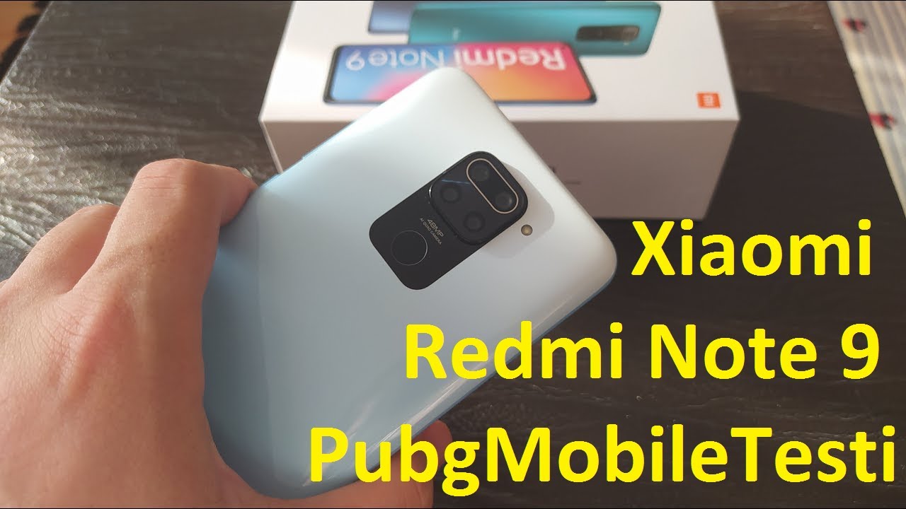 Xiaomi Redmi Note 9 Pubg Testi (Türkçe)