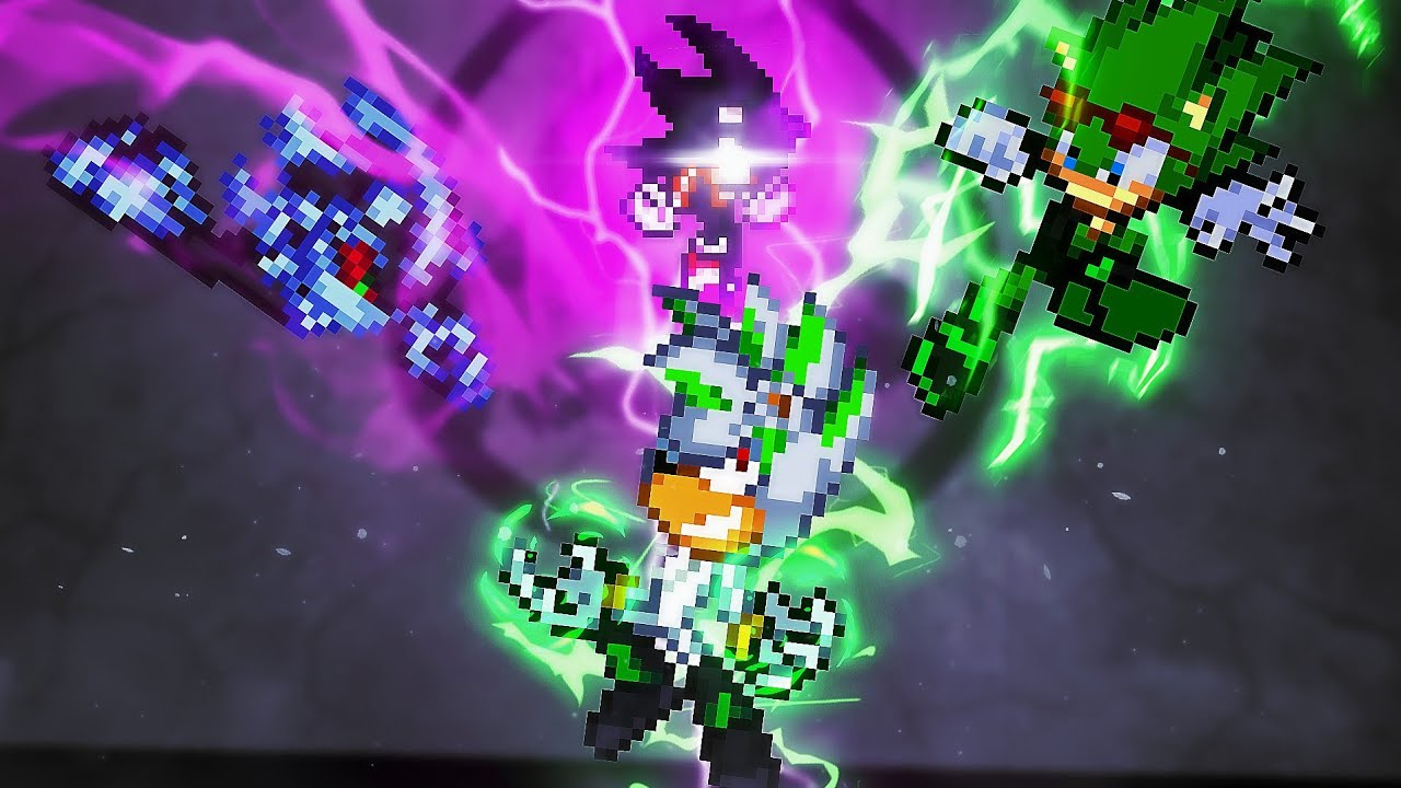 SCOURGE & MEPHILES VS. AEON VS. DARK SUPER SONIC -  SPEED ANIMATION PART COLLAB #DFRcollab
