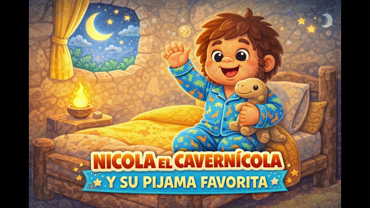 NICOLA EL CAVERNICOLA Y SU PIJAMA FAVORITA