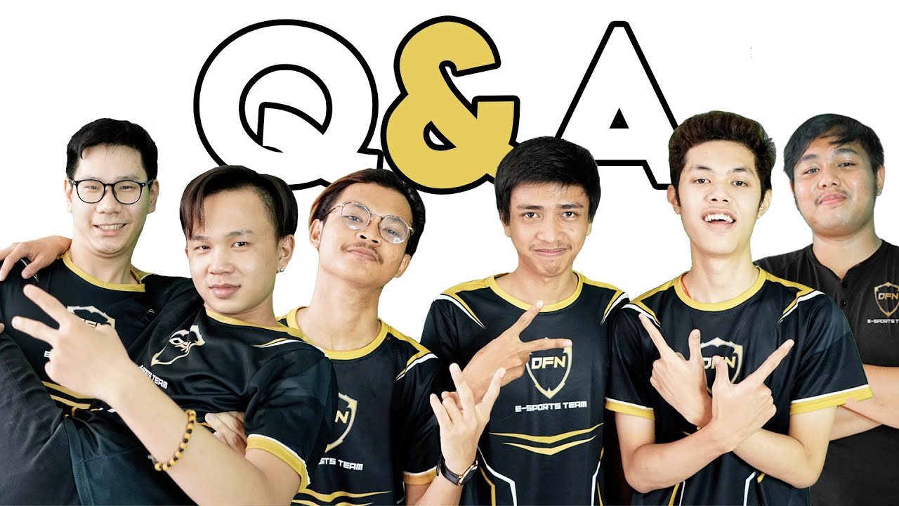 Q N A FULL TEAM DFN ESPORTS - Mobile Legends