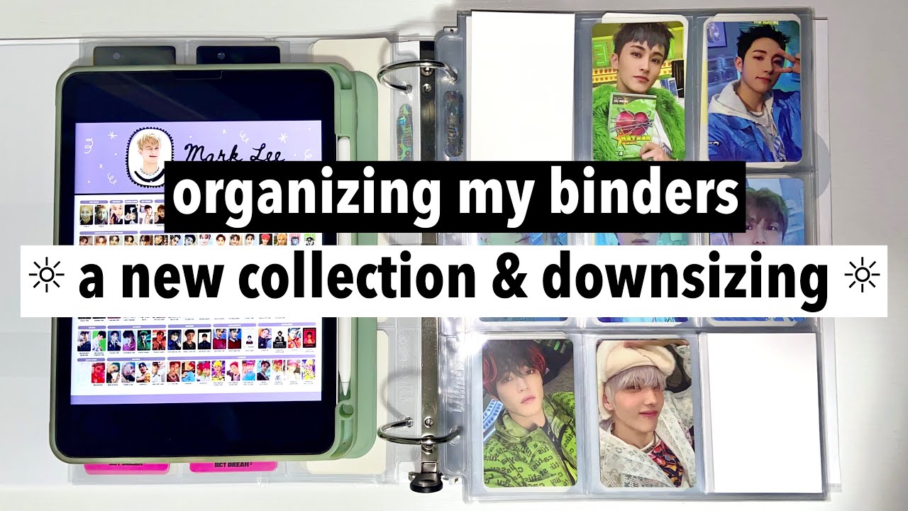 ☼ organizing my photocard binders ☀︎ downsizing & adding a new collection ☼