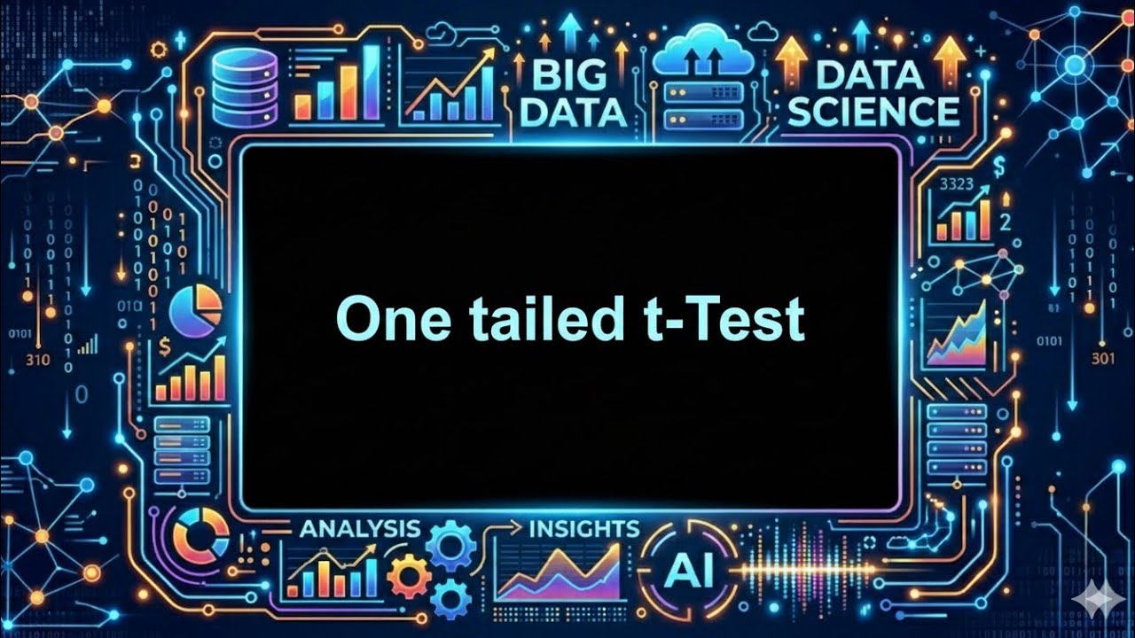 5. One tailed t-Test | DSBDA_unit2 | SPPU