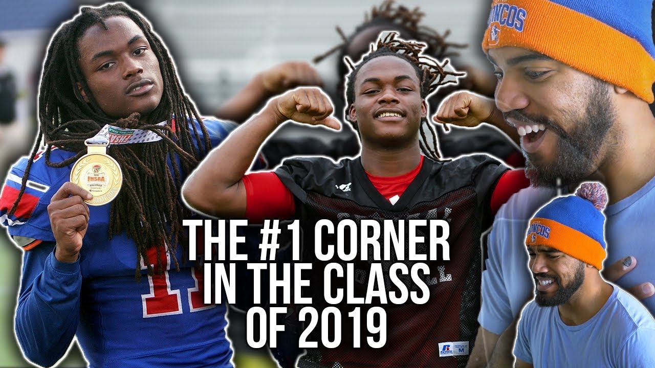 The HARDEST HITTING Cornerback In High School!!! Akeem Dent Highlights [Reaction] | Sharpe Sports