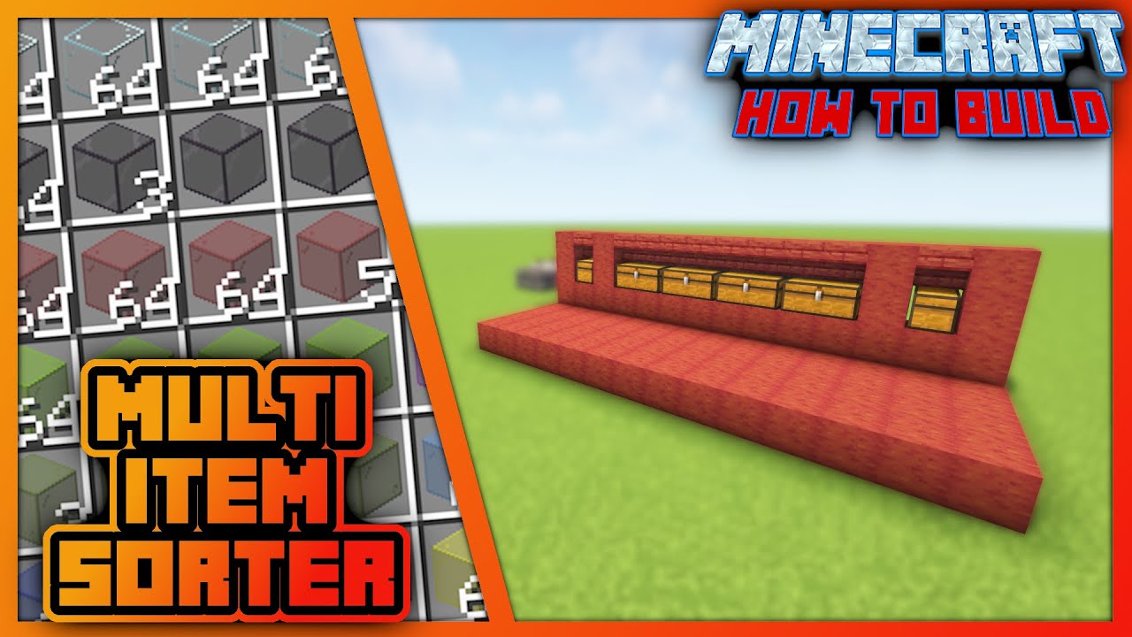Multi-Item-Sortierer - MEHRERE Items in EINE Truhe sortieren! 🔸 Minecraft 1.21 Tutorial 🔸 Neostrics