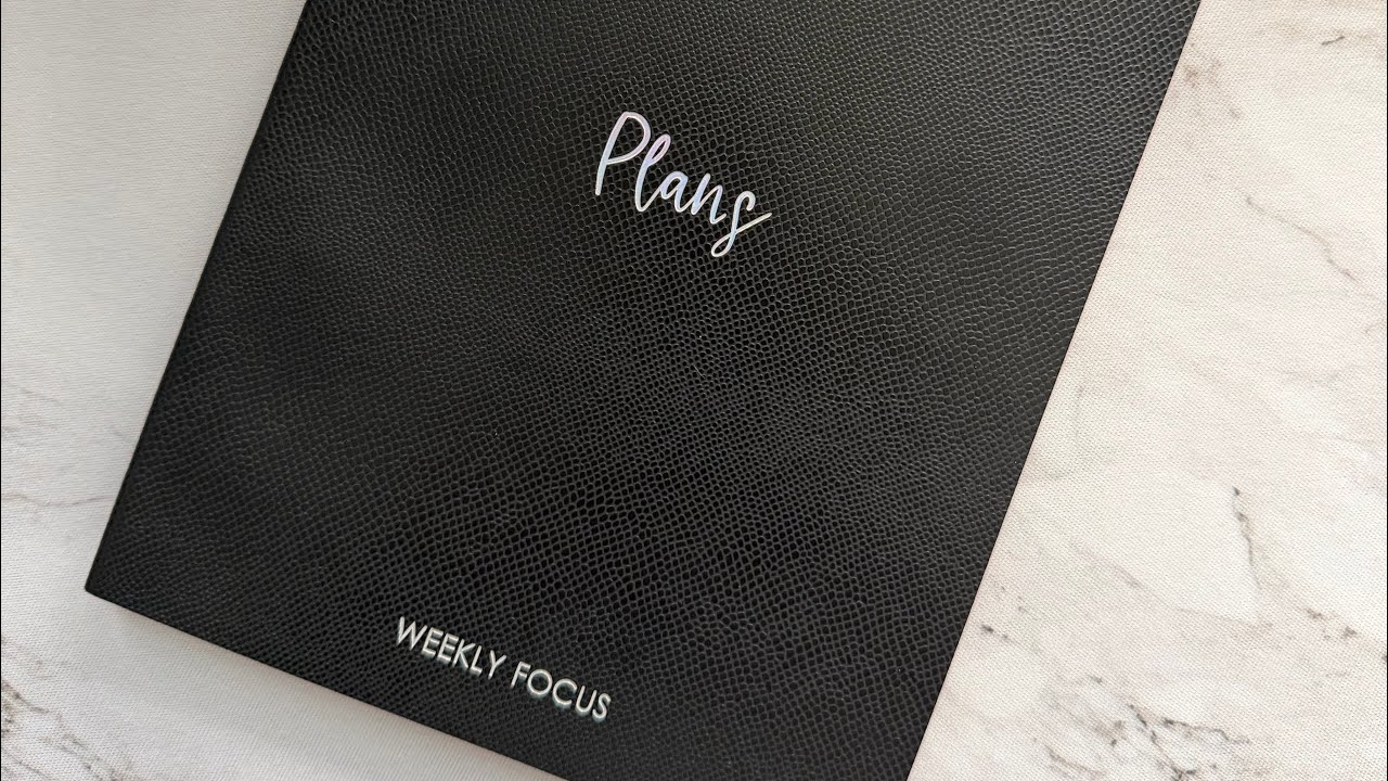 Plans By Just Scribble | Weekly Focus | Planner Review
