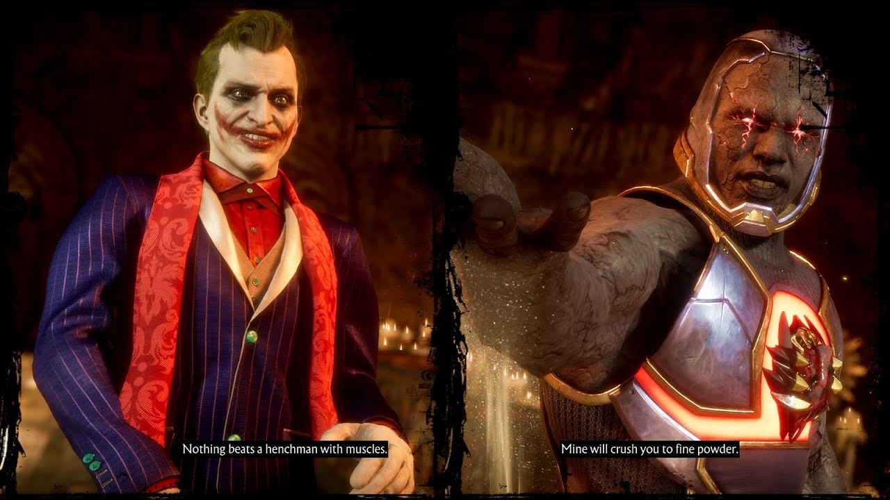 The Joker v Geras - Dialogues - Mortal Kombat 11 Ultimate