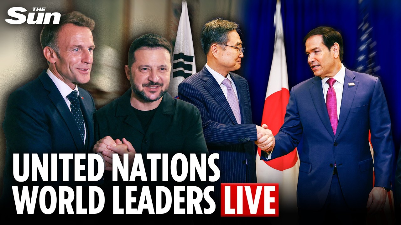 LIVE: World leaders arrive in New York for the start of the United Nations General Assembly