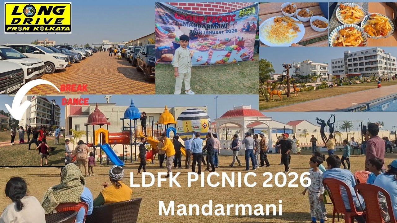 LDFK PICNIC 2026 | Mandarmani | 77Car Convey | Long Drive From Kolkata 