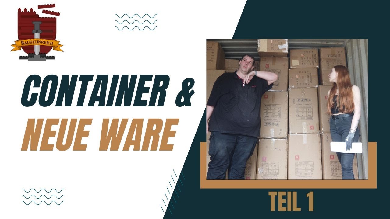 Ganz frisch - Container mit neuer Ware eingetroffen