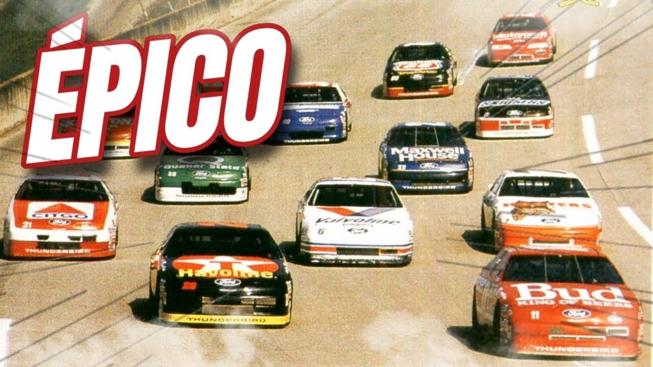 Fue una de las CARRERAS más BRUTALES de NASCAR. ATLANTA 1992