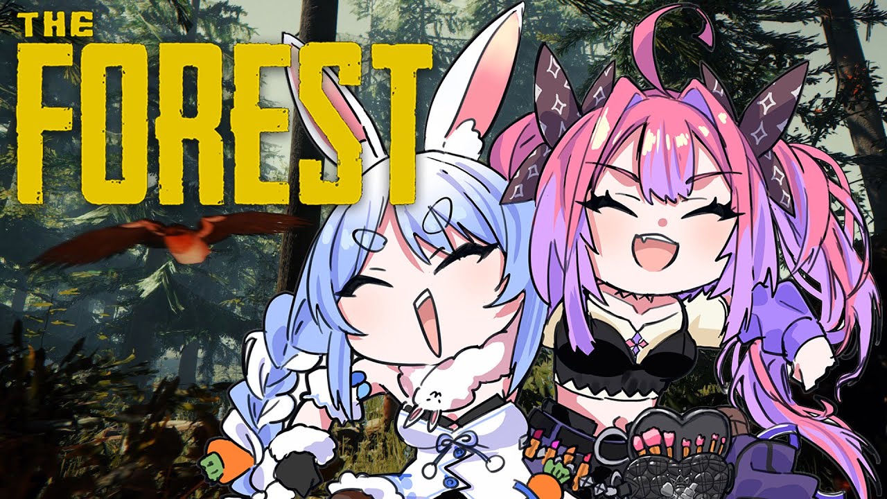 【 THE Forest 】ぺこら先輩と遭難！？協力して脱出するぞおおお【#綺々羅々ヴィヴィ #hololiveDEV_IS #FLOWGLOW】