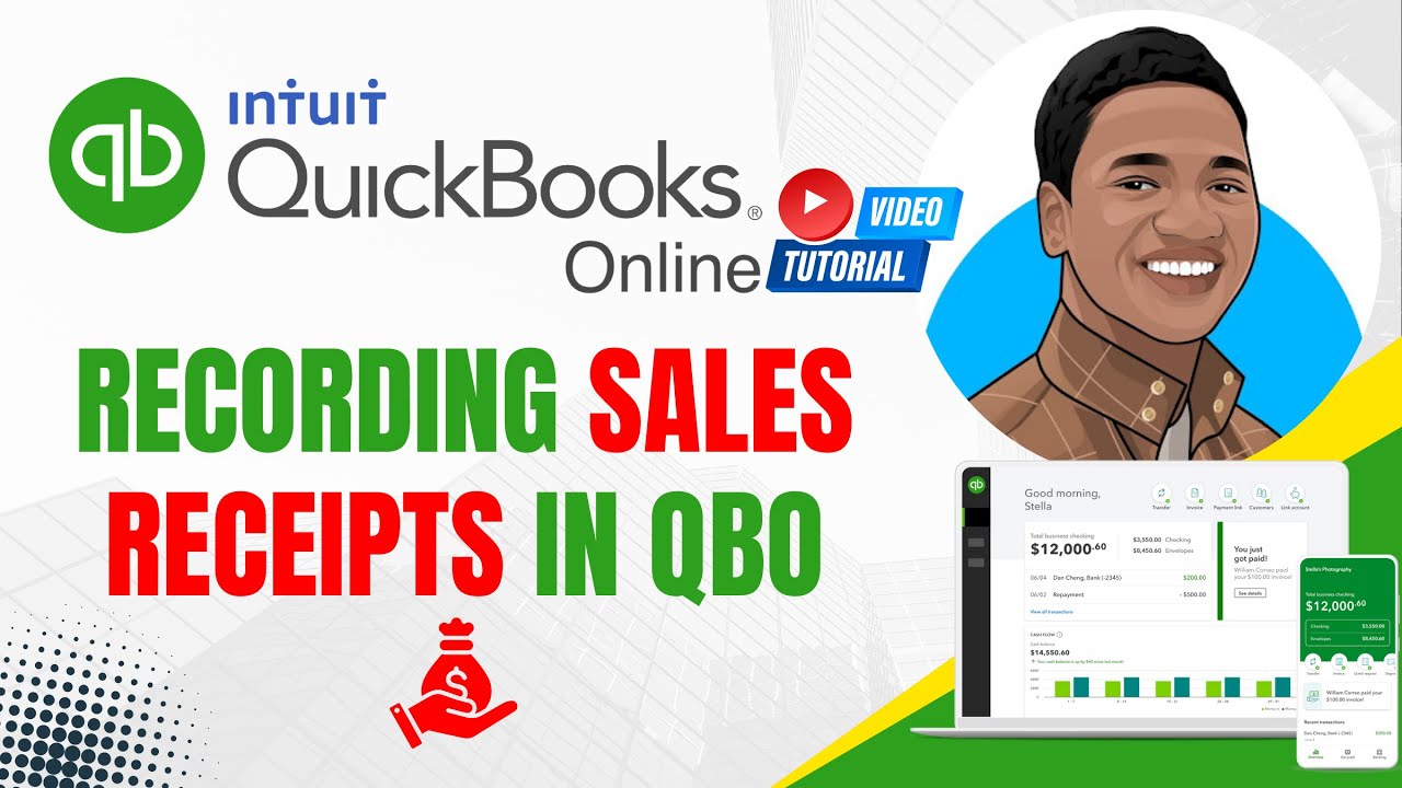 QuickBooks Online Tutorials (Recording Sales Receipts or Cash Sales in QBO)