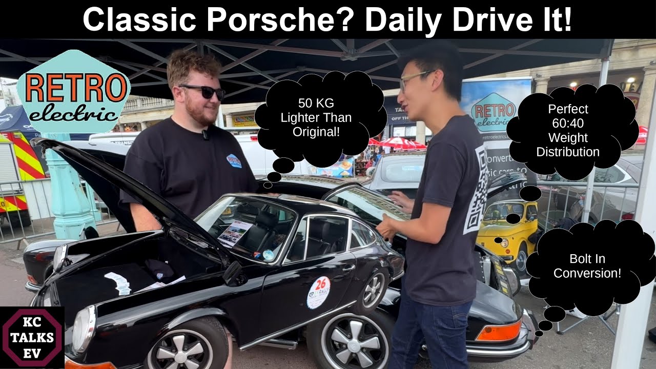 Keeping The Magic? Porsche 911 EV Conversion With RetroElectric Cars! | KC Talks EV