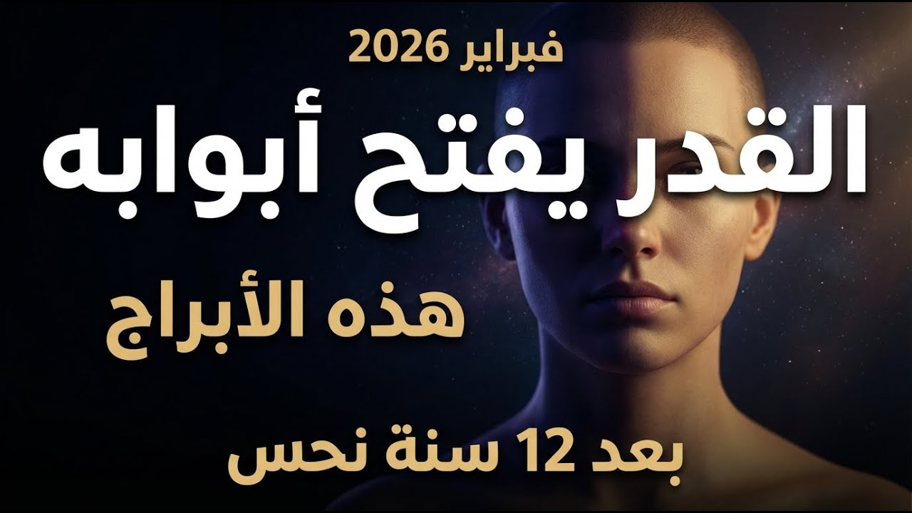 بعد 12 سنة نحس… 6 أبراج ينفتح لهم القدر في 2026 | فبراير بداية التحول الحقيقي