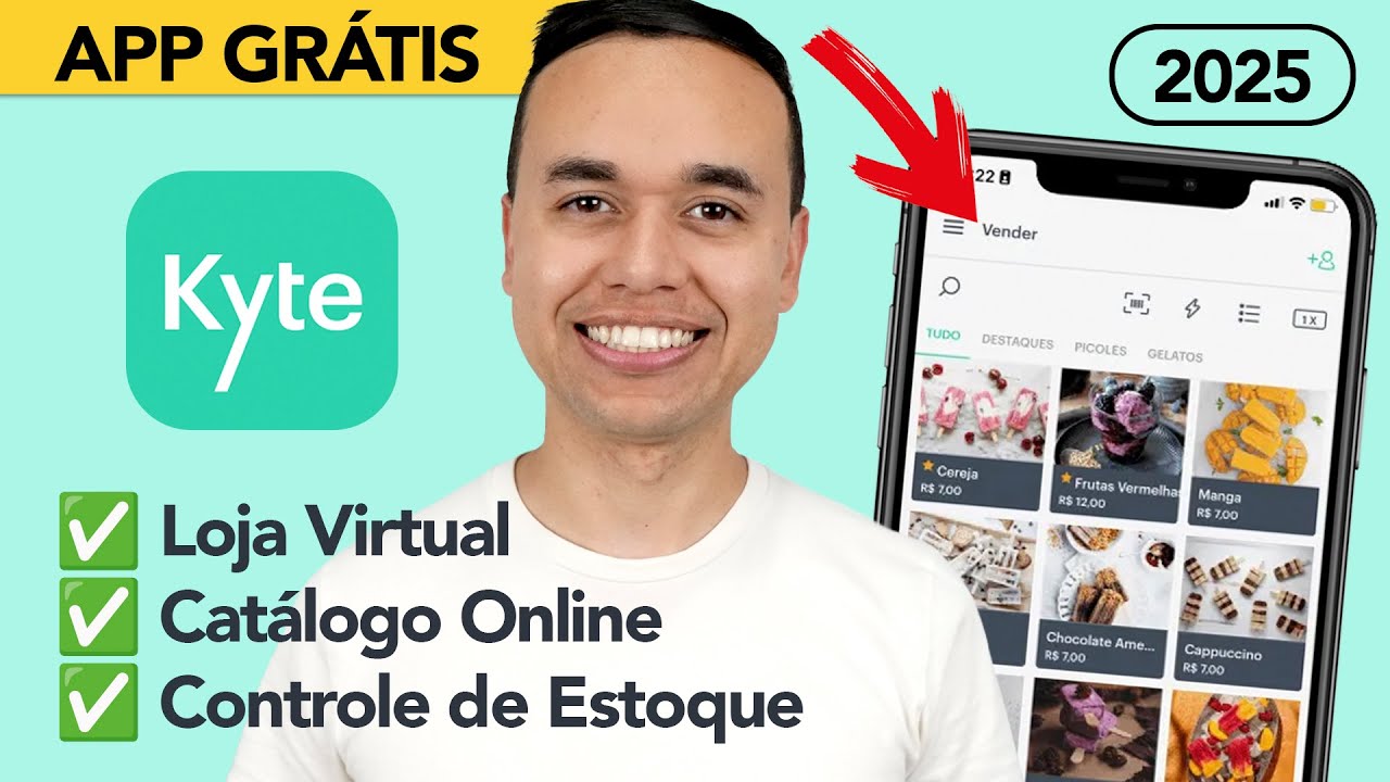Kyte - Aplicativo para Criar Loja Virtual grátis, Catálogo Online e Controle de Estoque [2025]