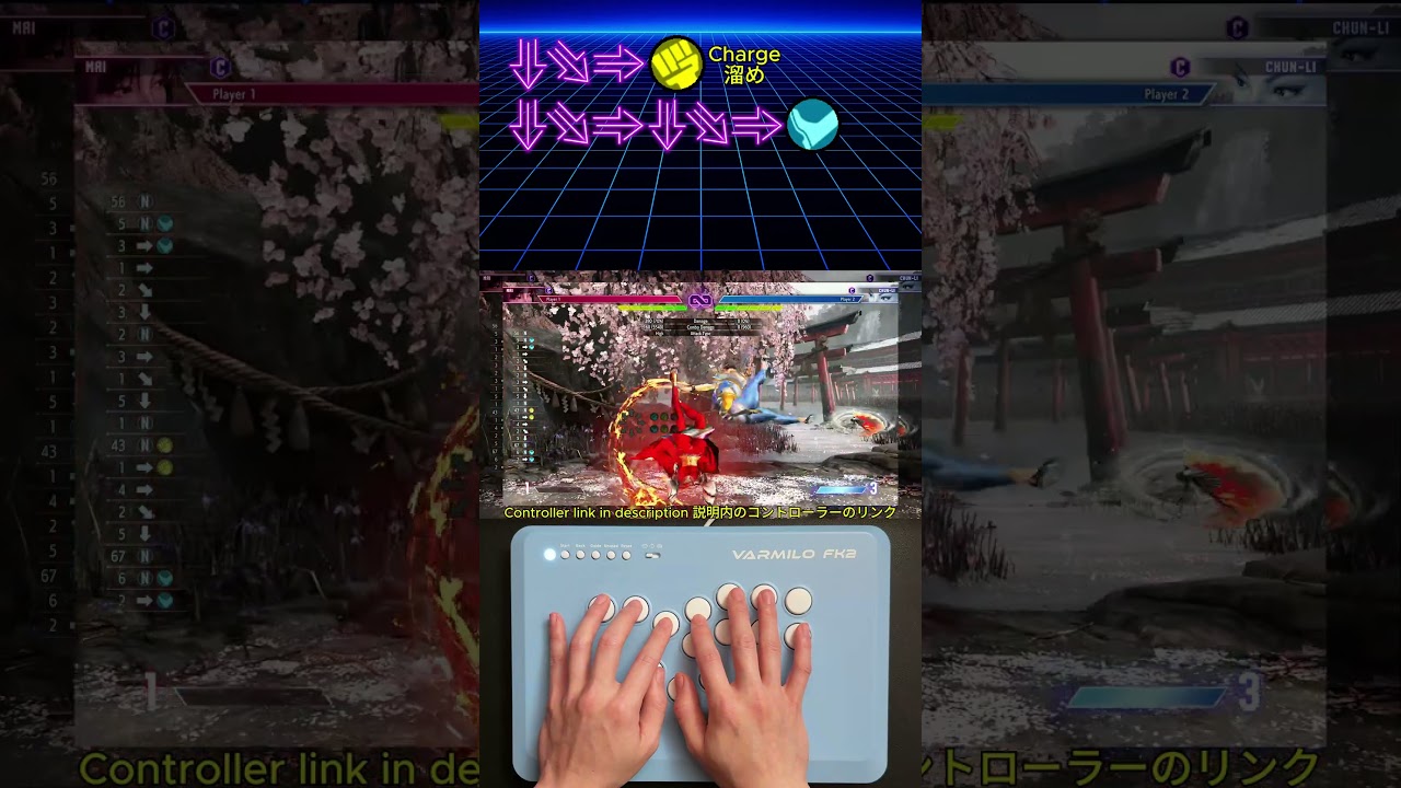 SF6 - Mai Fan SA2 Setup 舞のファンSA2セットアップ #streetfighter6 #sf6 #sf6mai