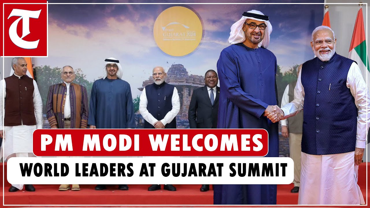 PM Modi welcomes world leaders as they arrive for Vibrant Gujarat Global Summit 2024