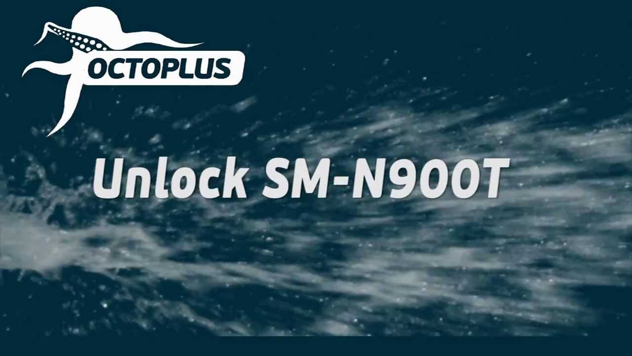 Samsung SM-N900T Unlock with Octoplus Box