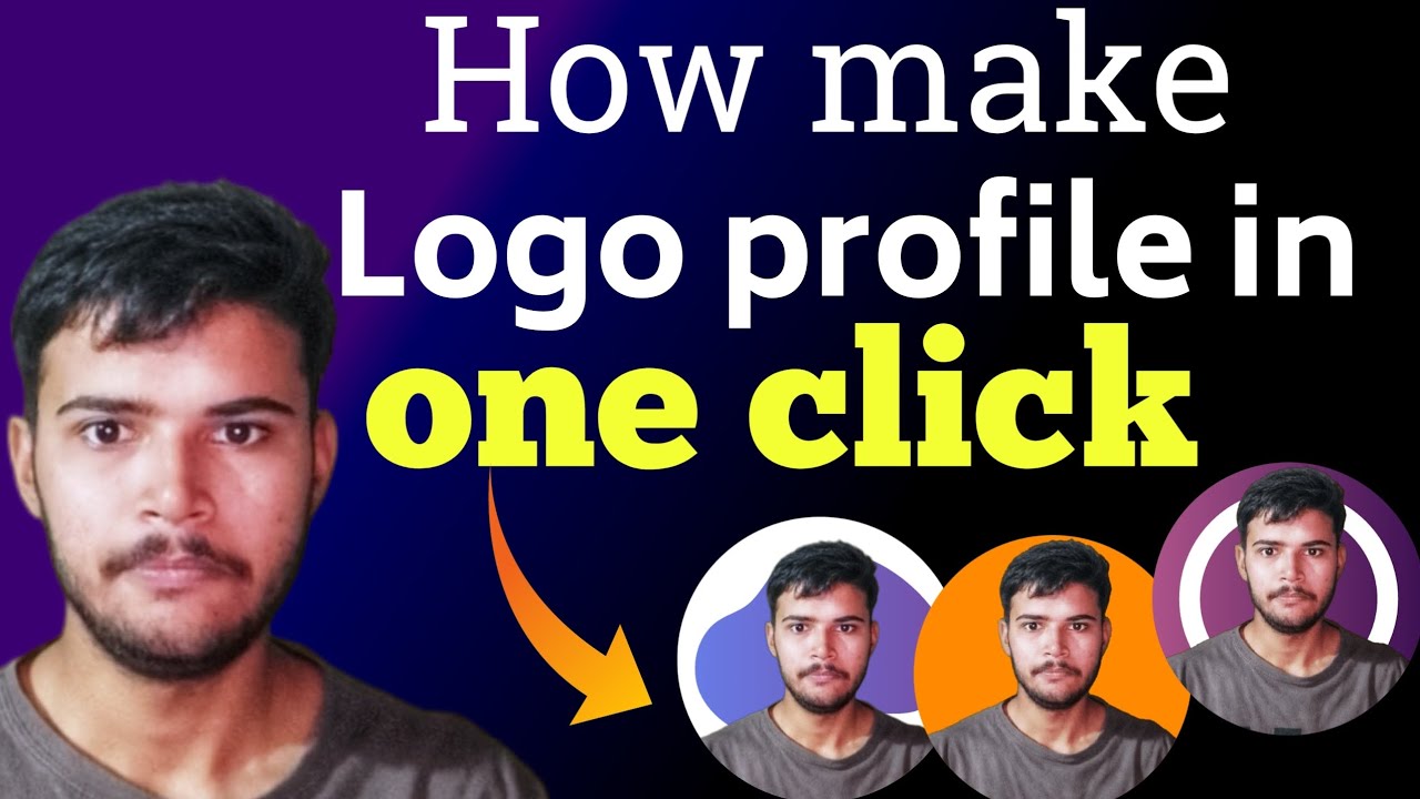 Only in one click make profile picture.| How make profile logo for free.  # profilepicture maker