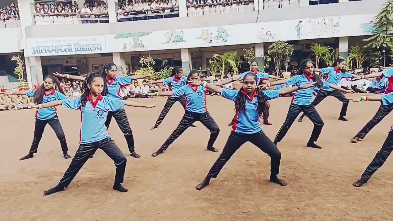 कवायत प्रकार,kavayat prakar, प्रजासत्ताक दिन,26 जानेवारी,2023,class8th A, antarbharati vidyalay ich