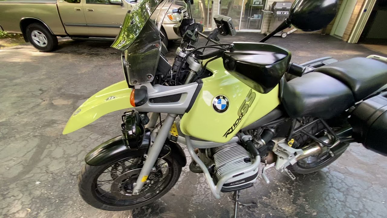 1996 BMW 1100 GS Cold Start
