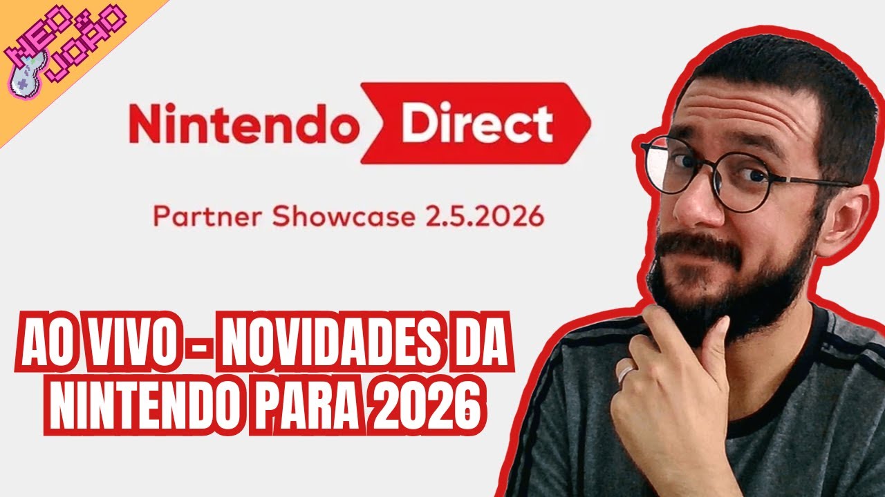 Nintendo Direct Partner Showcase: Novidades Para 2026 - AO VIVO PT-BR