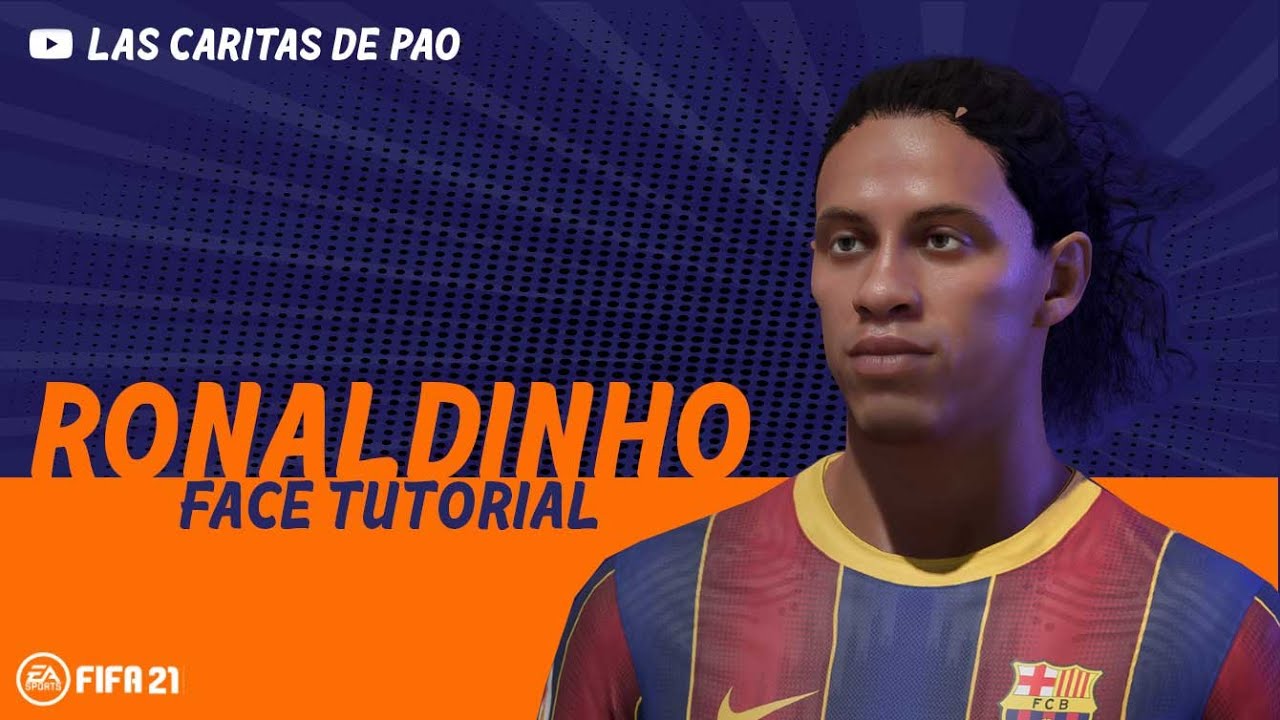 Ronaldinho face FIFA 21 | pro clubs | clubes pro | VOLTA | MODO CARRERA