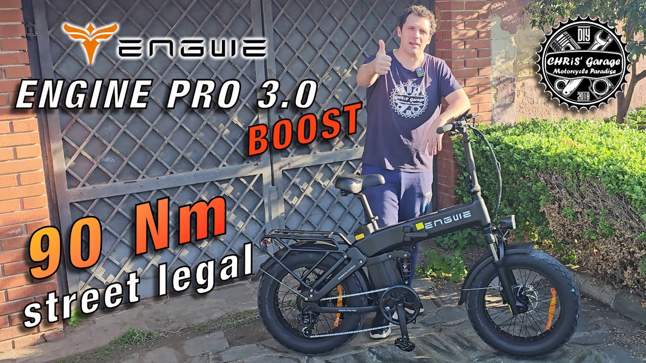 ENGWE Engine Pro 3.0 Boost: 90 Nm di coppia per una e-bike full optional e perfettamente legale