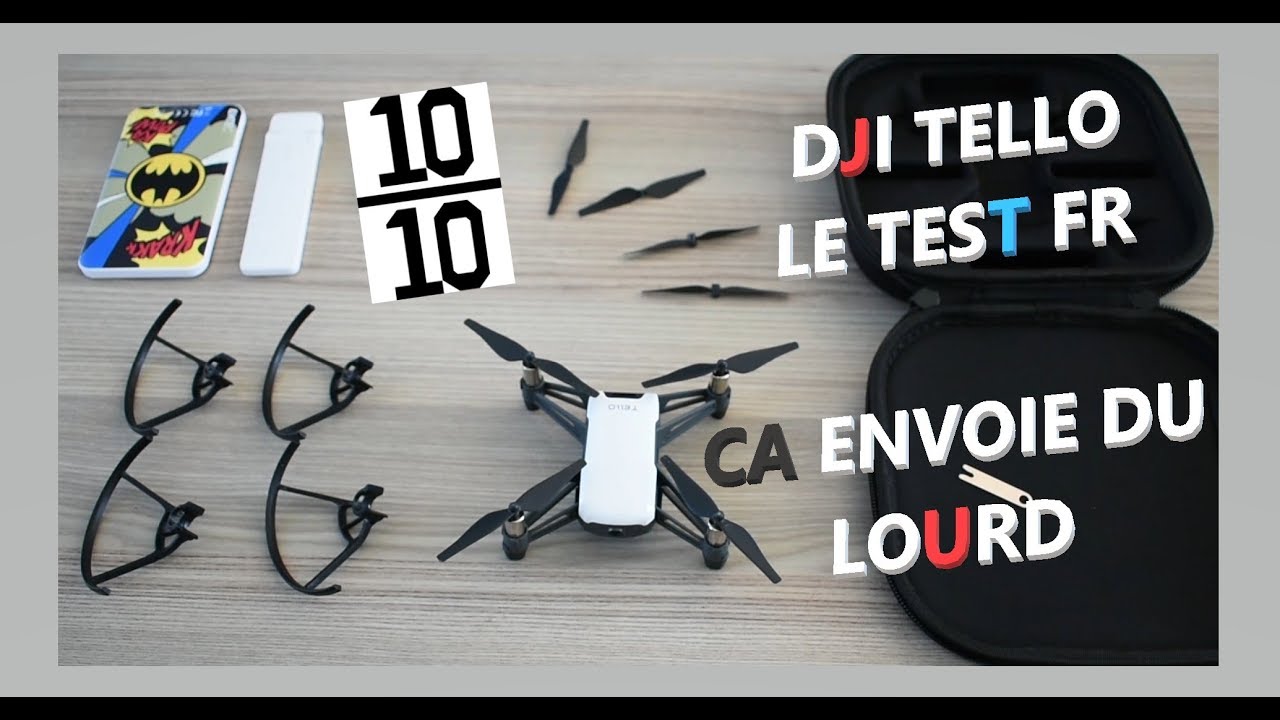 DJI TELLO RYZE // Le TEST FR