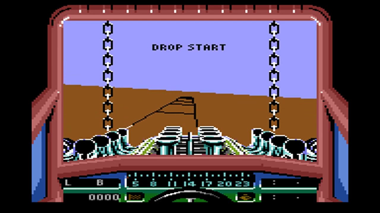 Stunt Car Racer [Commodore Plus/4 game]