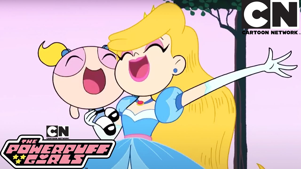 CHANTER AVEC LA PRINCESSE BLUEBELLE | Les Super Nanas | Cartoon Network