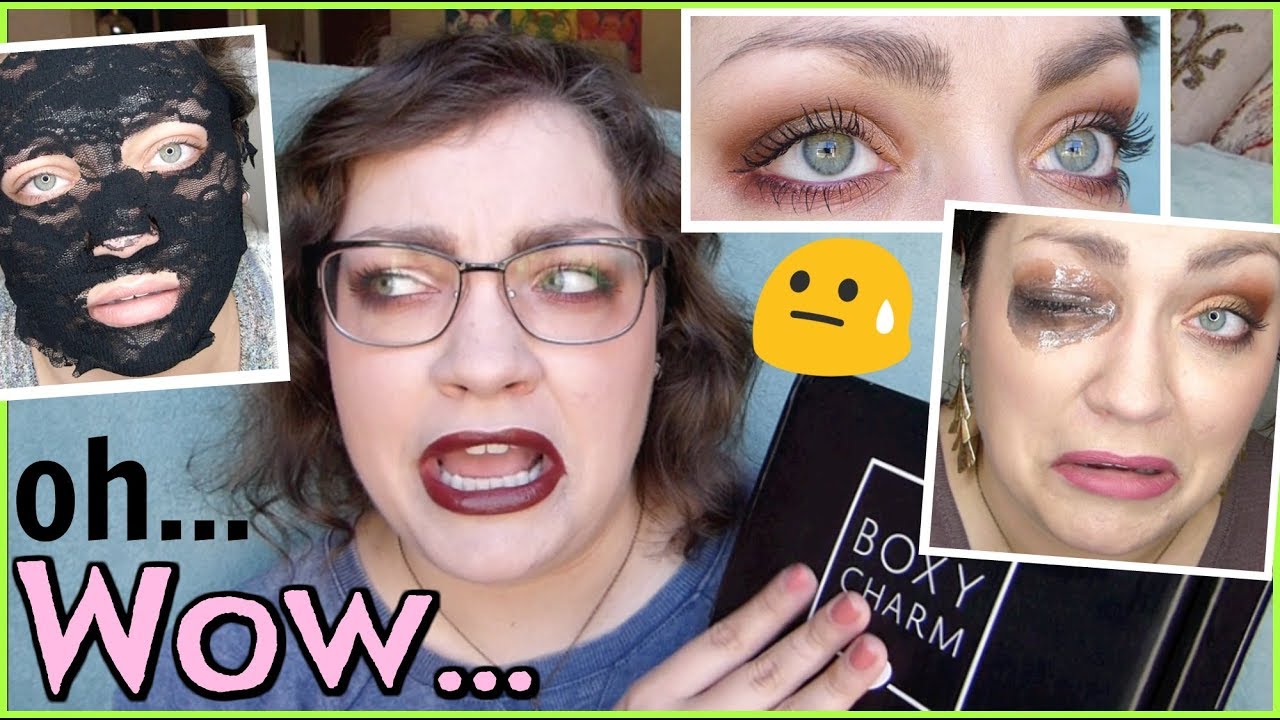 BOXYCHARM October '18 | Unboxing + GRWM Using The Products Inside!