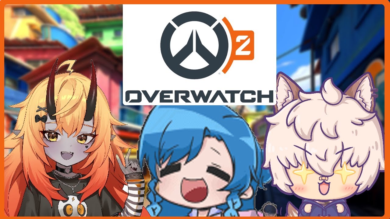(EN Vtuber live) THE DREAM TEAM [ OkAs envtuber OVERWATCH 2]