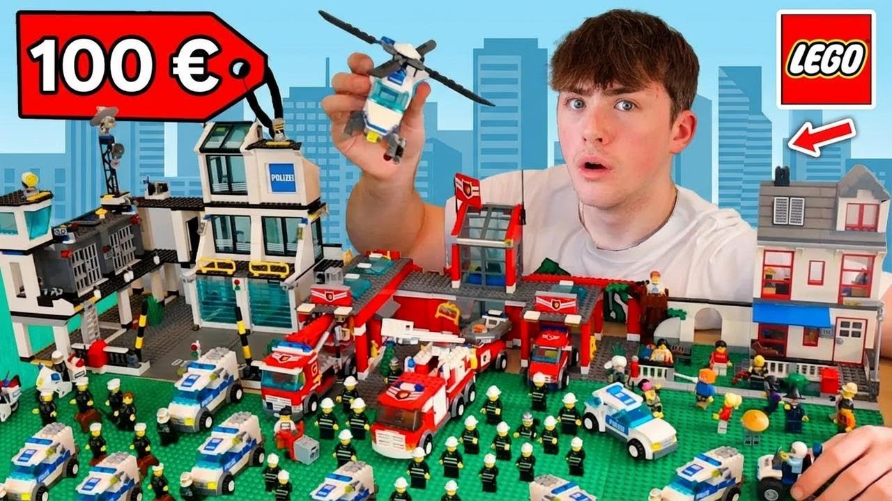 Ich habe eine LEGO-Stadt für nur 100 $ gebaut
