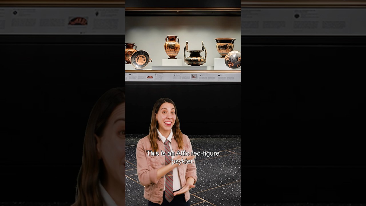 What is Attic Pottery?! #gettymuseum #gettyvilla #faaqs #artquestions #artterms #redfigurepsykter